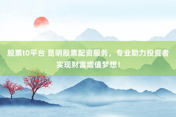 股票t0平台 昆明股票配资服务，专业助力投资者实现财富增值梦想！
